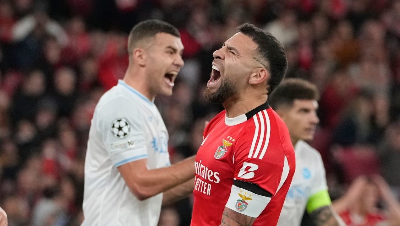 Un brutto Napoli perde con il Benfica: adesso il percorso in Champions diventa durissimo