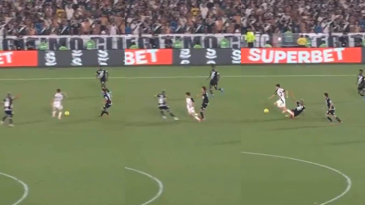 La giocata spaziale di Breno Bidon col Corinthians, il pallone scompare e poi riappare: è pura magia