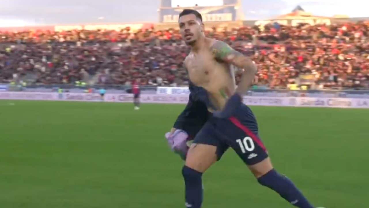 La Roma deraglia a Cagliari, seconda sconfitta consecutiva: zampata di Gaetano nel finale