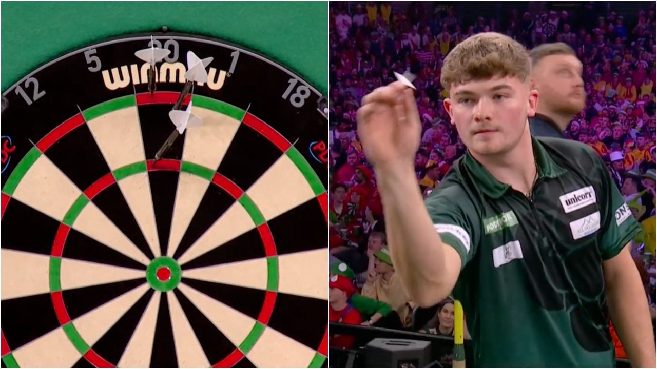 La doppia vita di Charlie "champagne", muratore e star delle freccette: "Se non lavoro, non mi pagano"