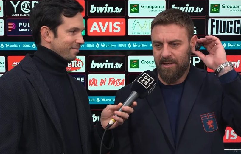 De Rossi emoziona in tv: "Quando non mi prendeva nessuno avevo preparato un video"