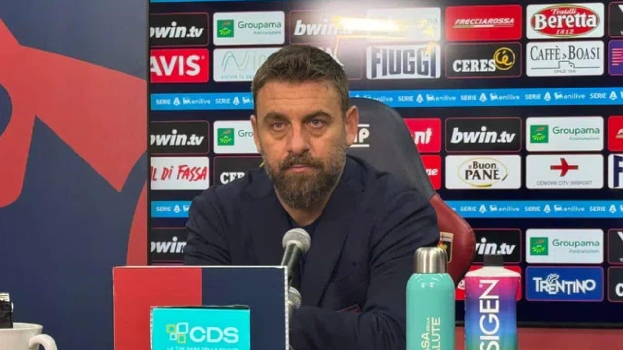La reazione di De Rossi a una domanda sgradita in conferenza: "È veleno, non me ne parlate più"