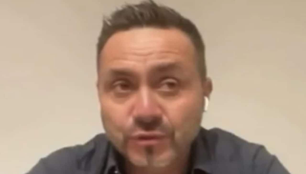 De Zerbi spiega perché non torna ad allenare in Serie A: "Da giocatore mi ero ripromesso una cosa"