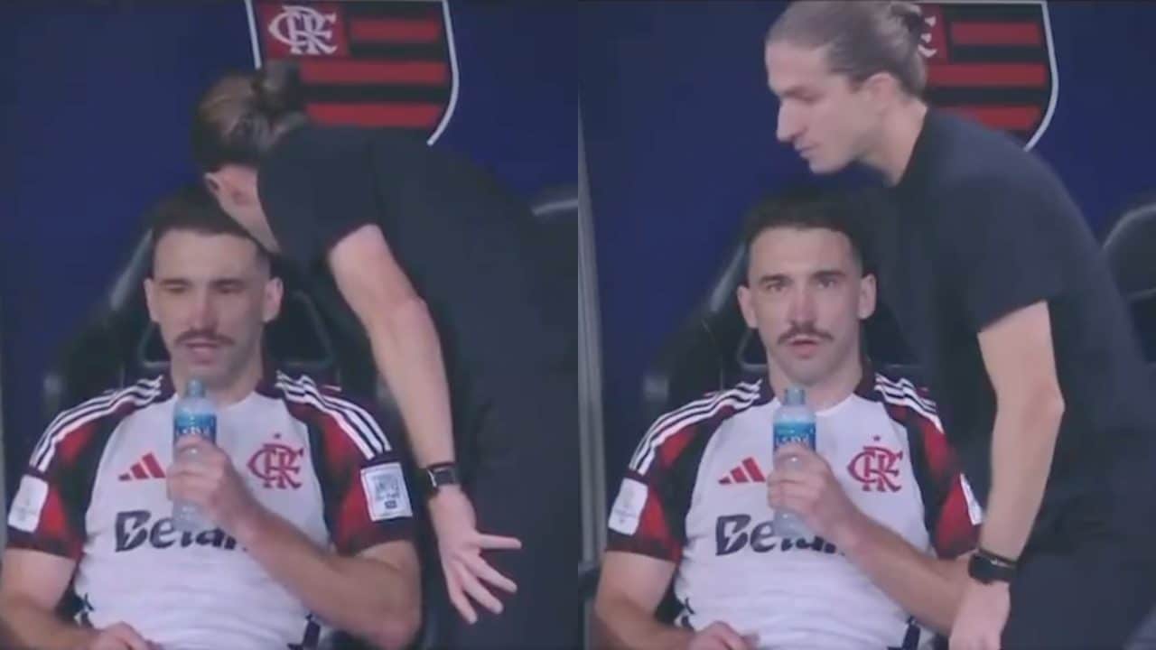 Filipe Luis gelato da un suo giocatore del Flamengo prima dei rigori col PSG: "No, non lo farò"