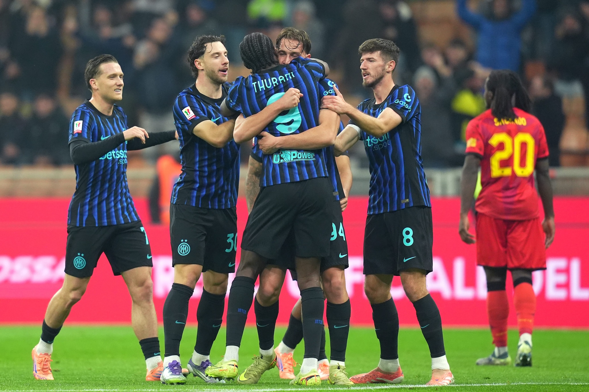 Festa Inter, nella vittoria contro il Venezia agli ottavi di Coppa Italia