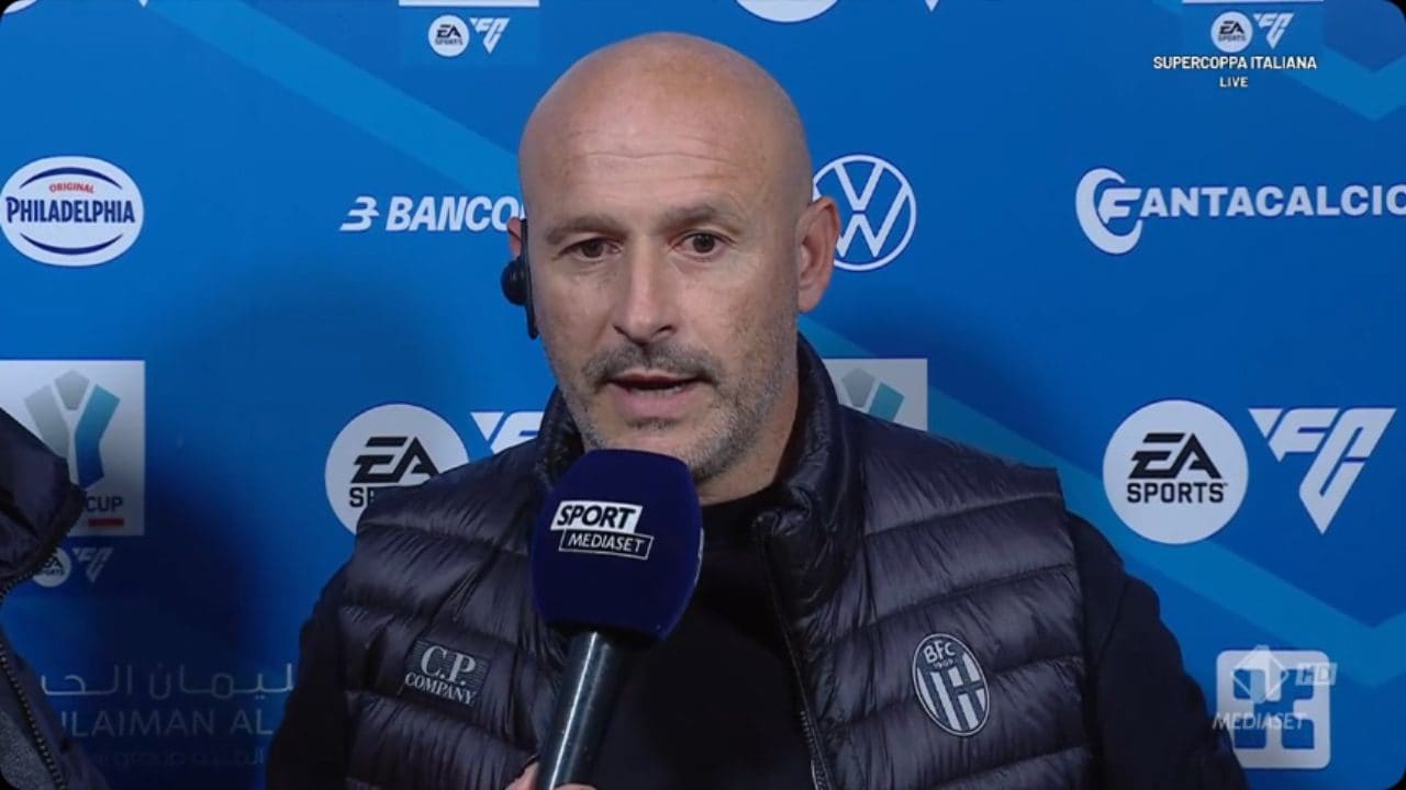 Italiano festeggia il passaggio in finale di Supercoppa: "Siamo stati bravi a portarla ai rigori"