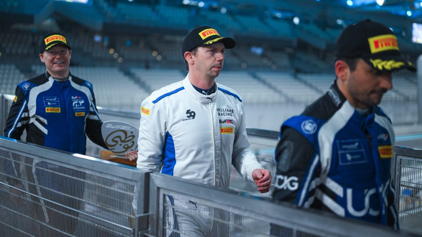 Il team principal della Williams in Formula 1 riveste i panni da pilota e trionfa alla 12 Ore del Golfo