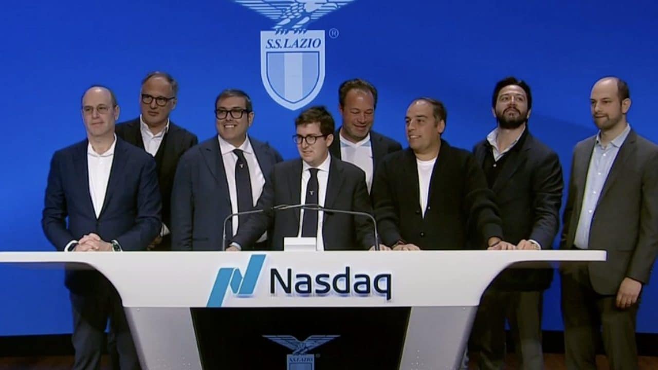 Perché si sta parlando tanto della Lazio presente alla chiusura del Nasdaq senza Claudio Lotito