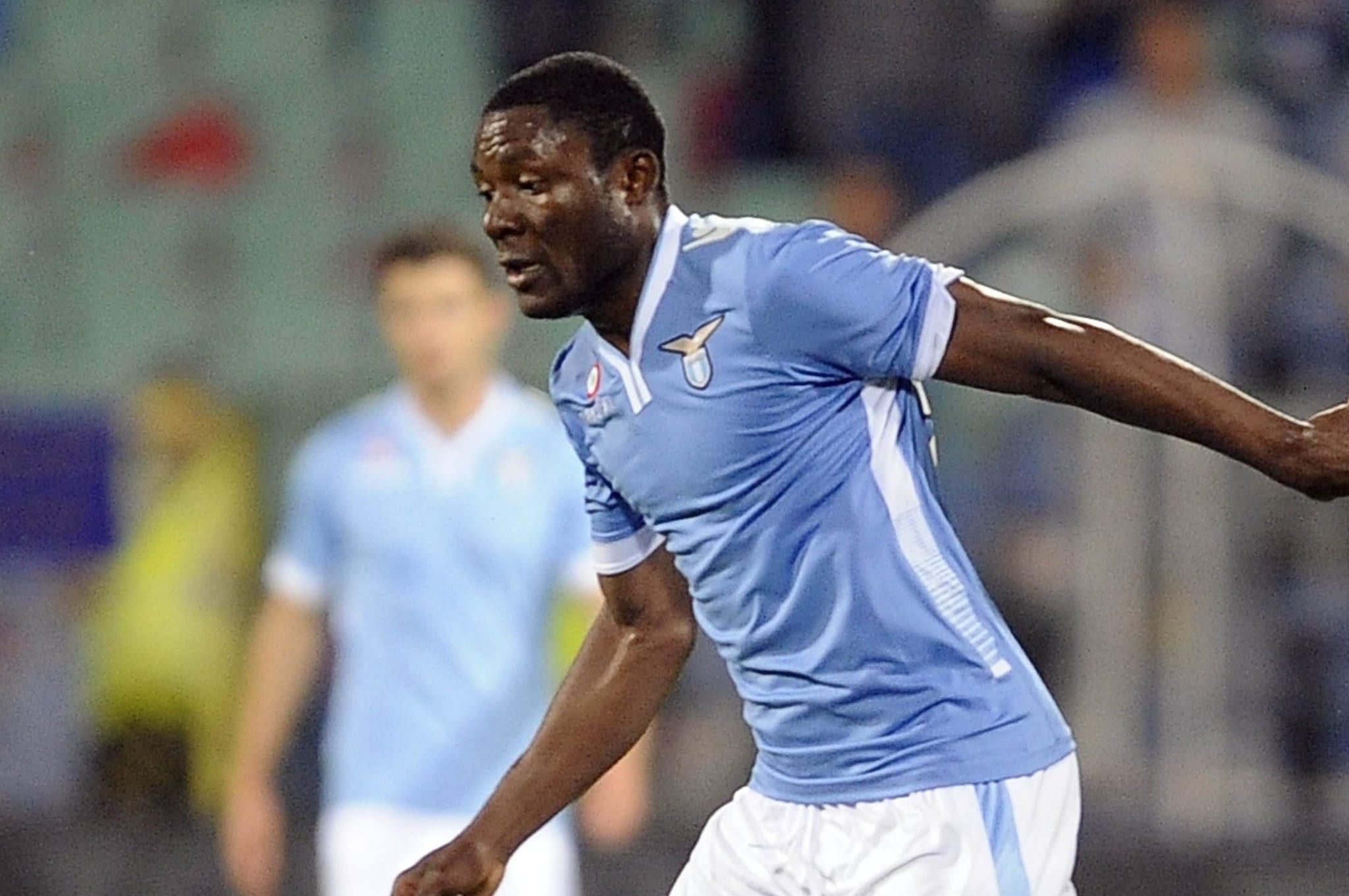 Joseph Minala a 17 anni con la maglia della Lazio nel maggio 2014