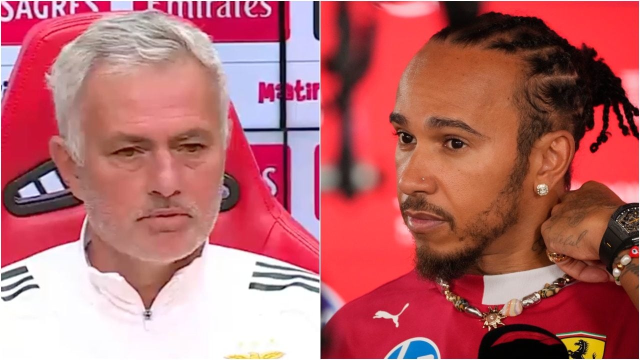 Mourinho usa Lewis Hamilton per difendere il Benfica e rispondere a una provocazione