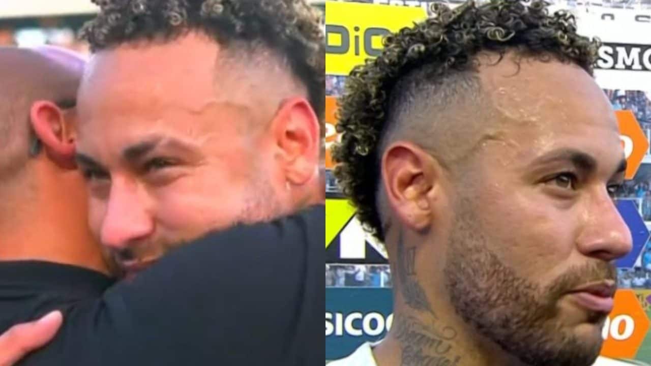 Neymar in lacrime dopo aver salvato il Santos: "Ho chiesto aiuto, ero crollato e non riuscivo a rialzarmi"