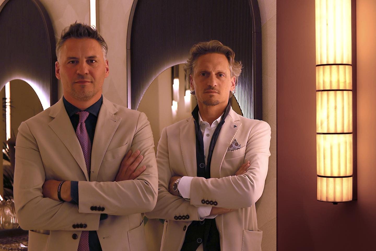 Alberto Ongarato (a destra) oggi vice Presidente della Continental SC Padovani