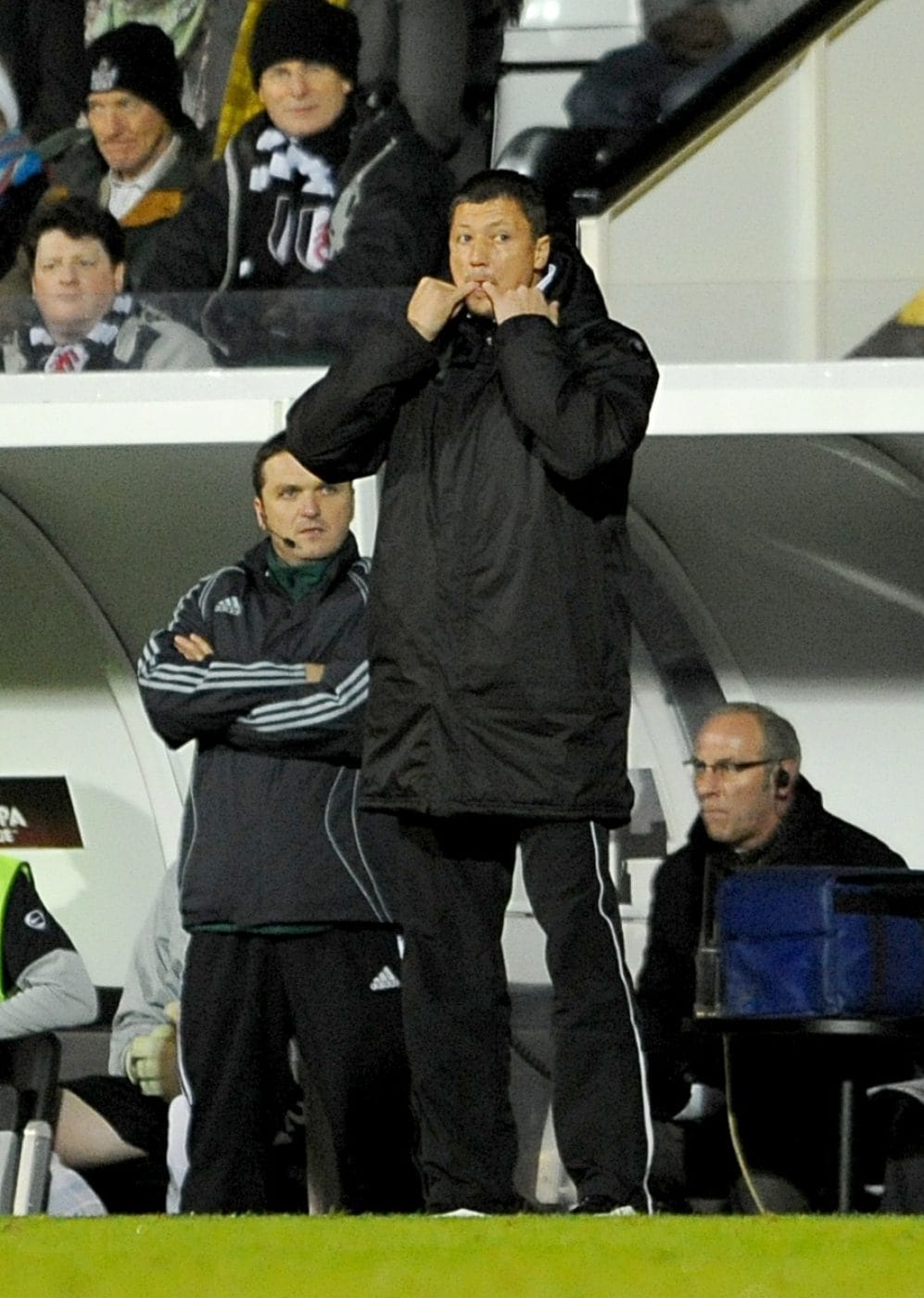 CSKA Sofia quando allenava il CSKA Sofia nel 2009