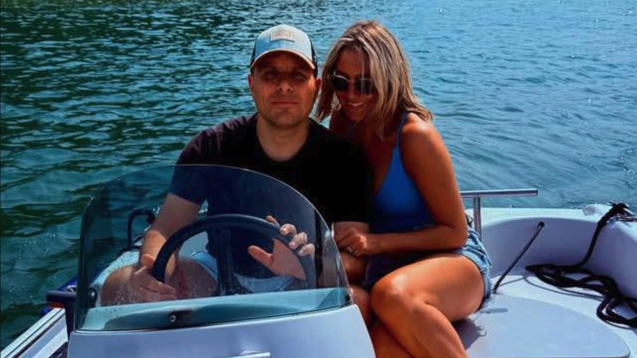 Gianpiero Lambiase in vacanza insieme alla moglie Eloisa