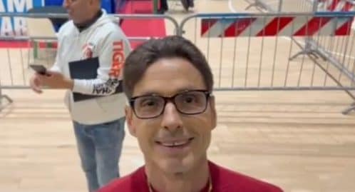 Piersilvio Berlusconi presente a bordo ring a Savona per il combattimento del figlio Lorenzo