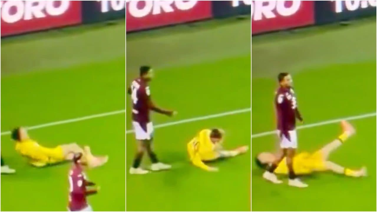 Saelemaekers subisce un fallo e fa una sceneggiata: la sua reazione è spropositata e grottesca