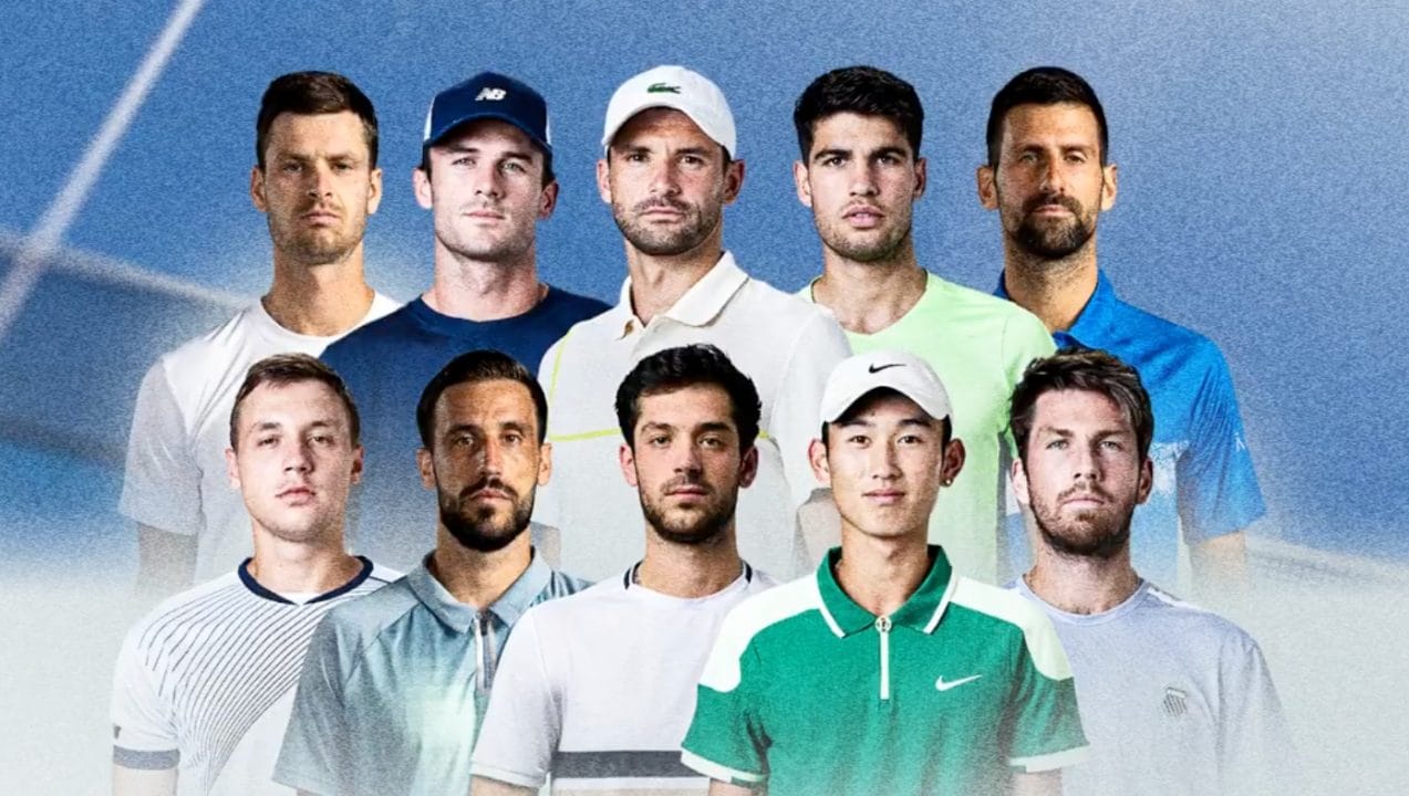 Sinner escluso dall'ATP per il premio del colpo più bello 2025: tra i 10 candidati Alcaraz e Djokovic