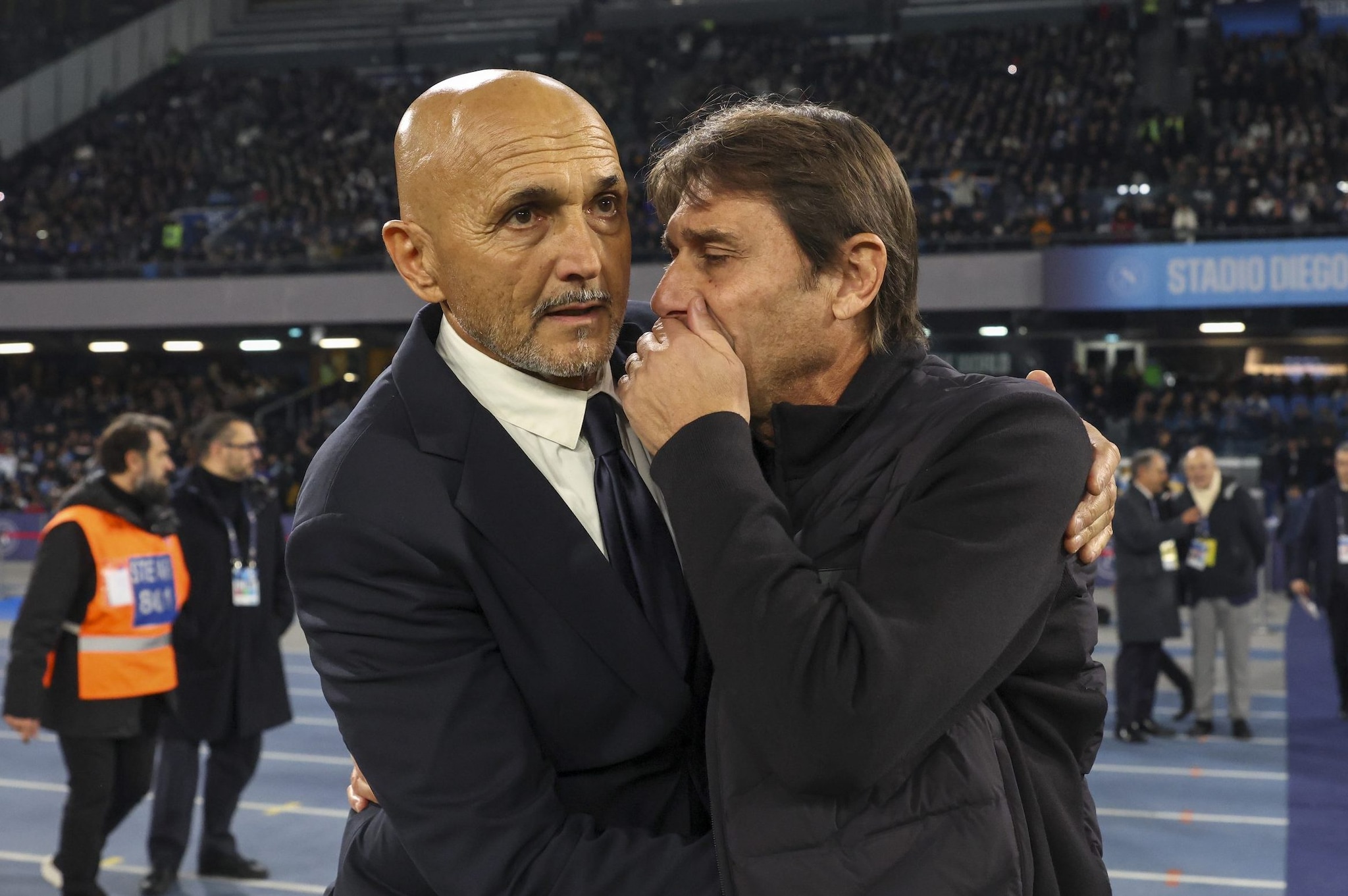 Luciano Spalletti ha perso la battaglia tattica con Antonio Conte in Napoli–Juventus