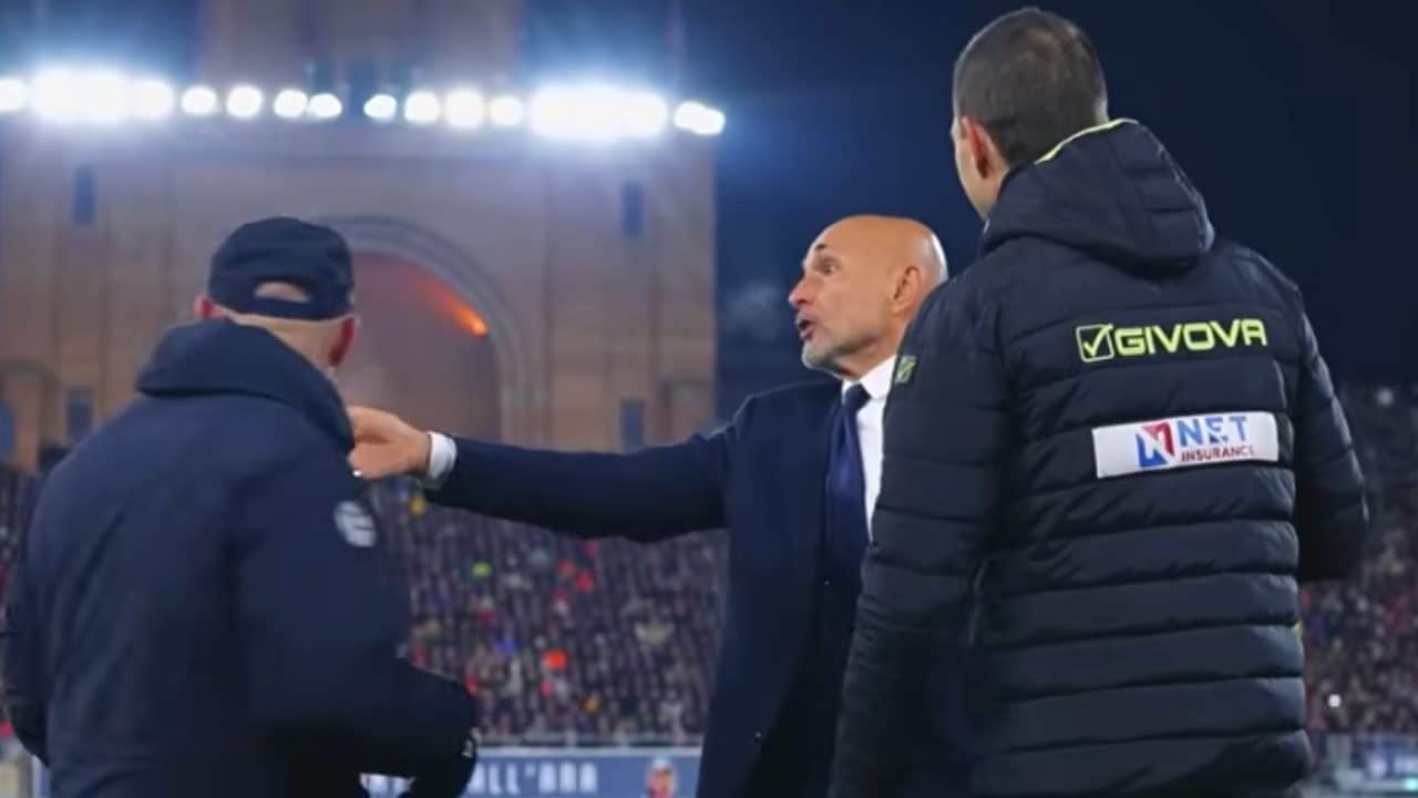 La furia di Spalletti per il gesto di Italiano e la panchina del Bologna: "Lui da solo non ce la fa?"