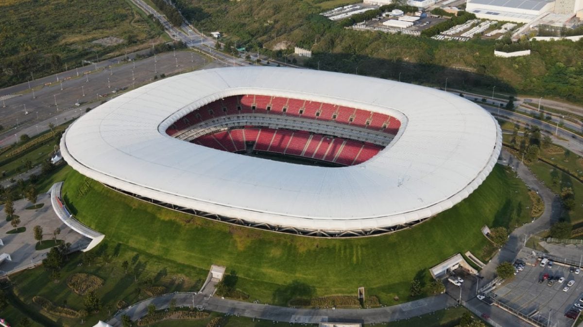 Lo stadio Akron a Guadalajara, una delle sedi dei Mondiali 2026