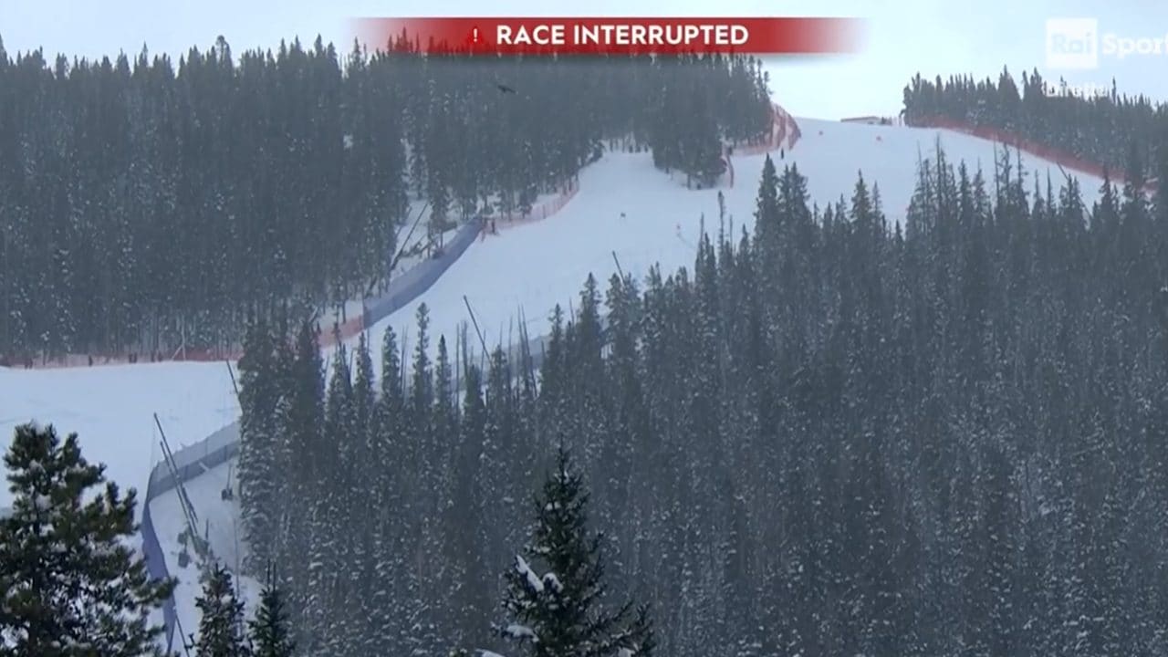 L'infinito SuperG maschile di Beaver Creek in Coppa del Mondo, interrotto 5 volte: cos'è successo