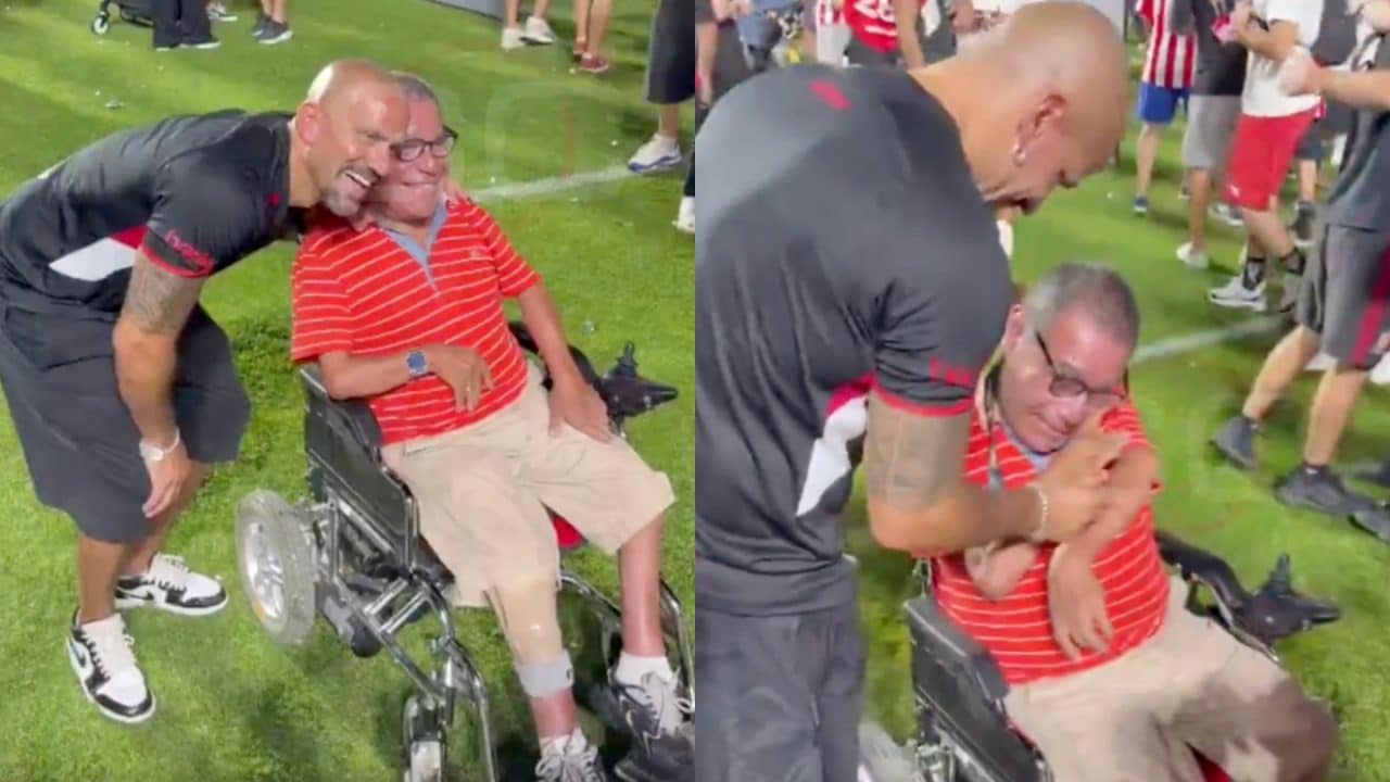 Verón dona la medaglia a un tifoso disabile: un gesto che racconta il vero senso di appartenenza ad un club