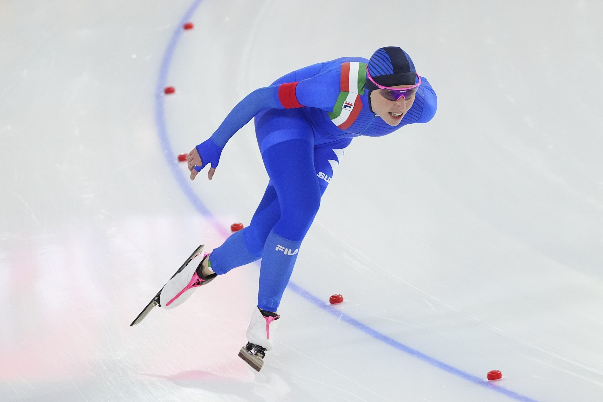 Francesca Lollobrigida è una delle atlete su cui l’Italia punta per una medaglia.