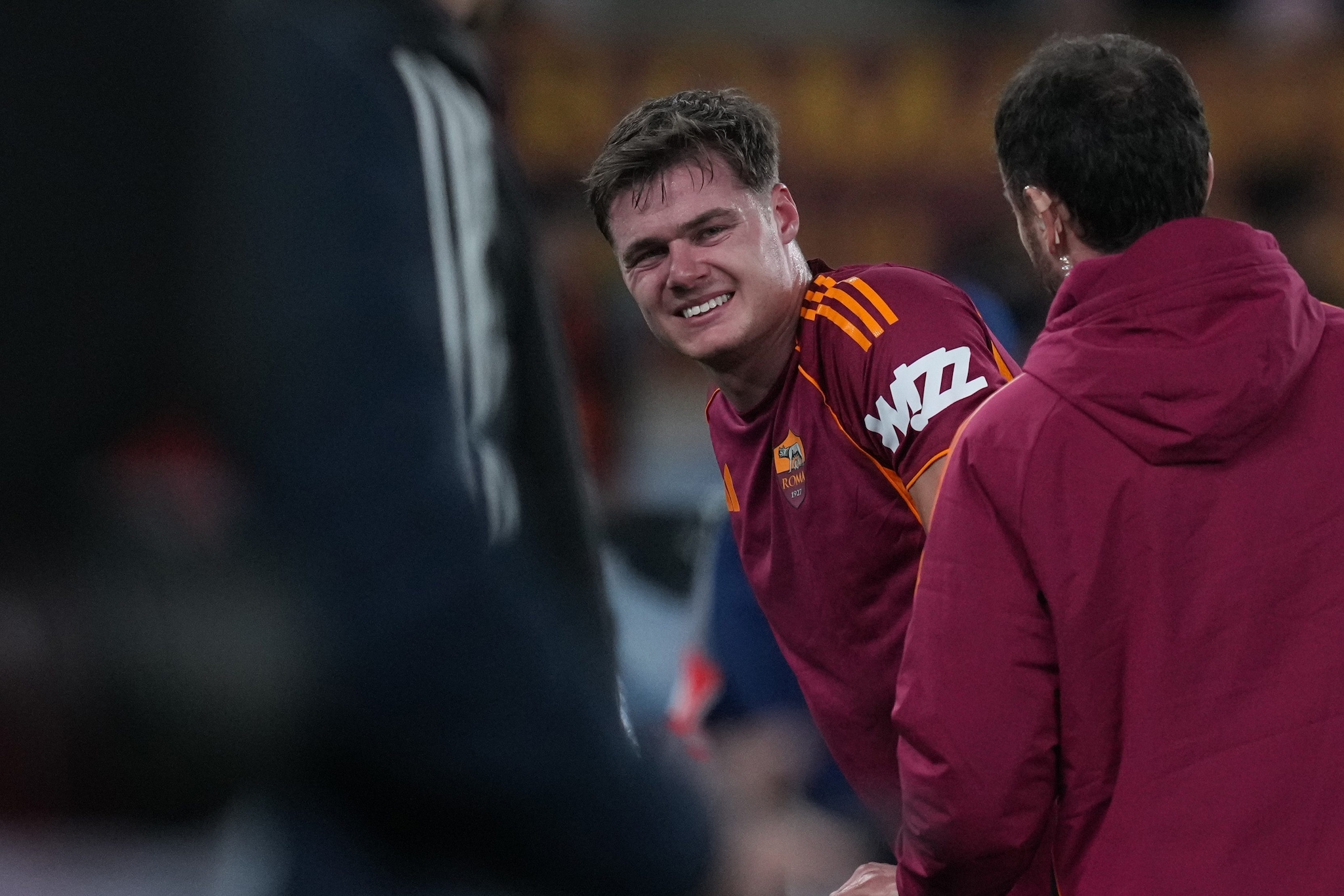 Ferguson ha chiesto il cambio dopo aver subito una botta alla schiena