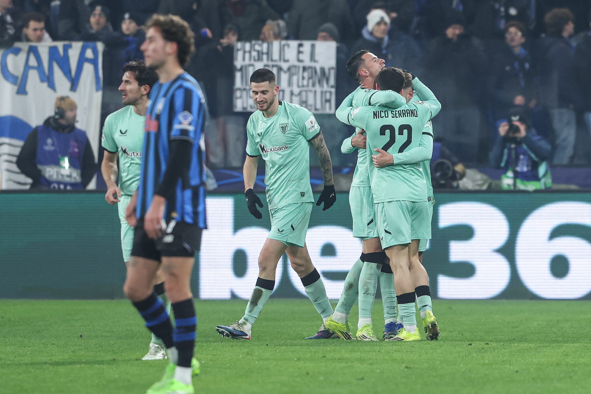 L’Atalanta si scioglie nel secondo tempo