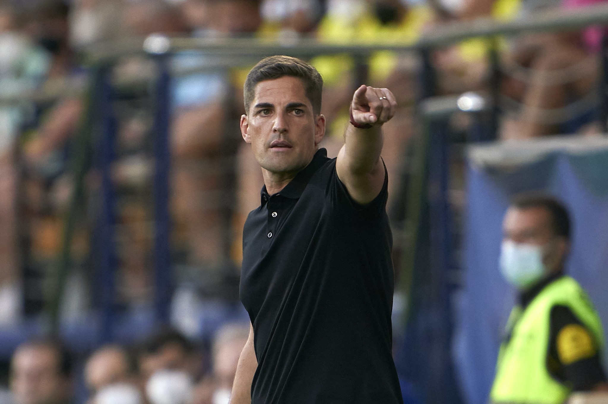 Roberto Moreno in panchina.