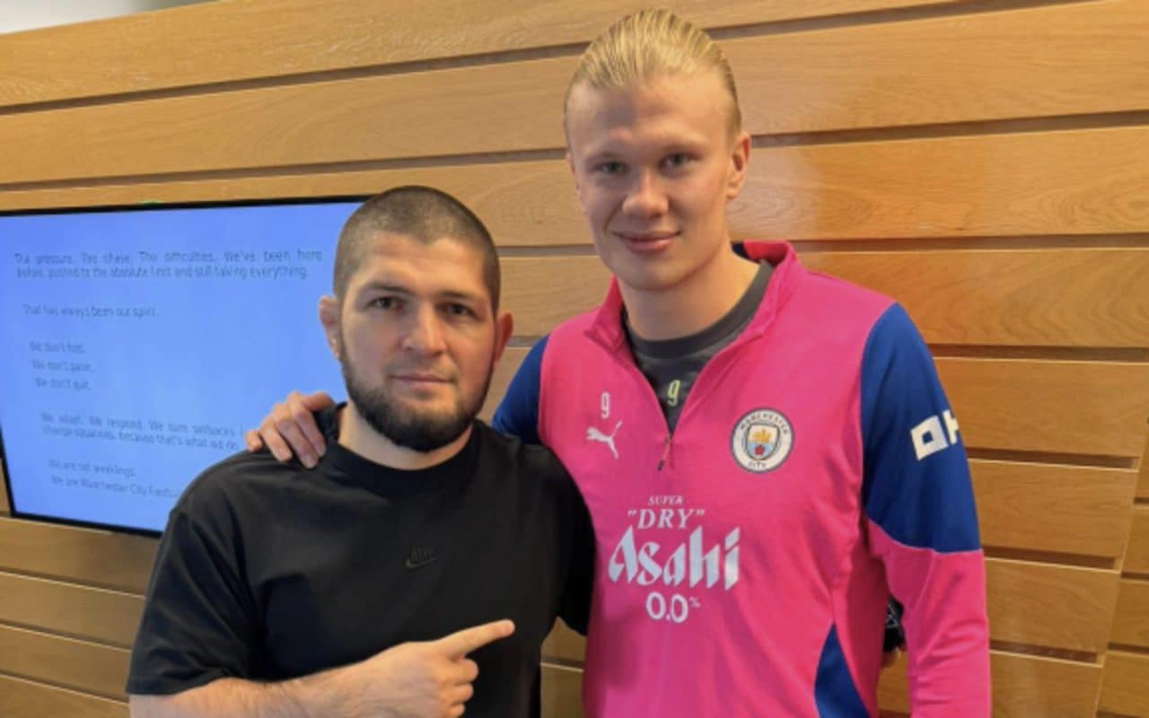 Haaland rivela per sbaglio il messaggio nascosto nello spogliatoio del City: è di un tifoso