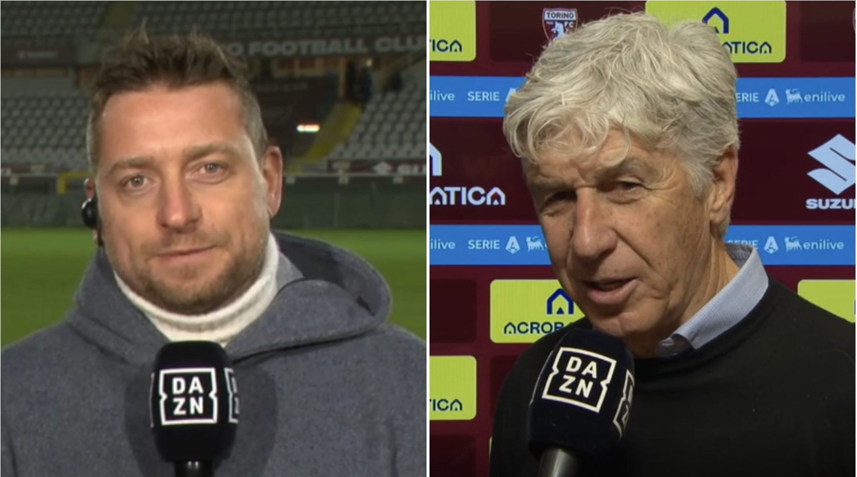 Gasperini non gradisce il commento di Giaccherini su Malen dopo Torino-Roma: "Questo lo dici tu"