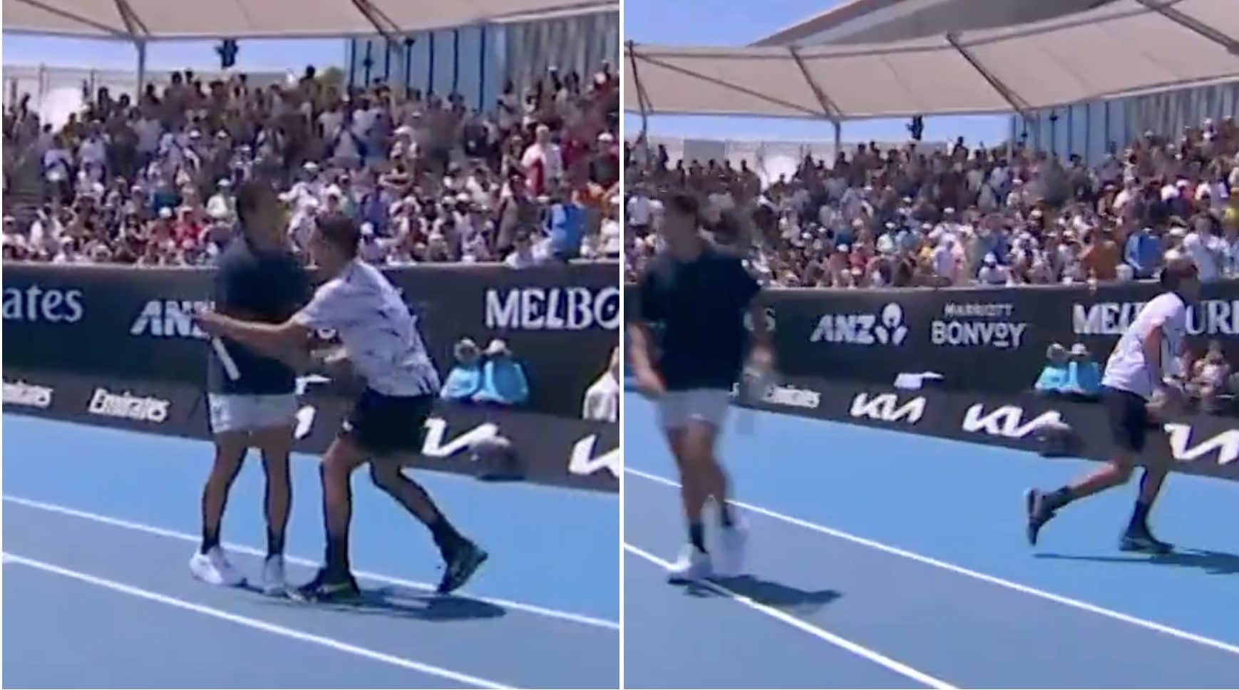 Darderi vince ma non ha tempo di esultare, deve correre in bagno: scene insolite agli Australian Open