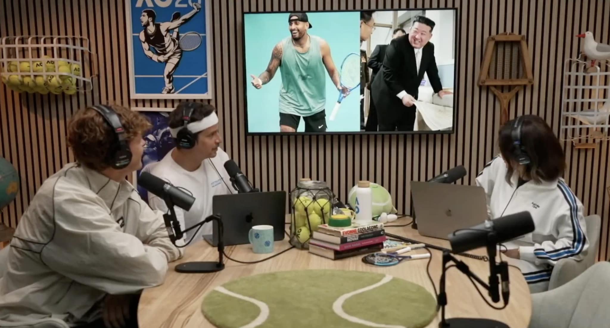 Sinner e la scelta tra Kyrgios e Kim Jong–un