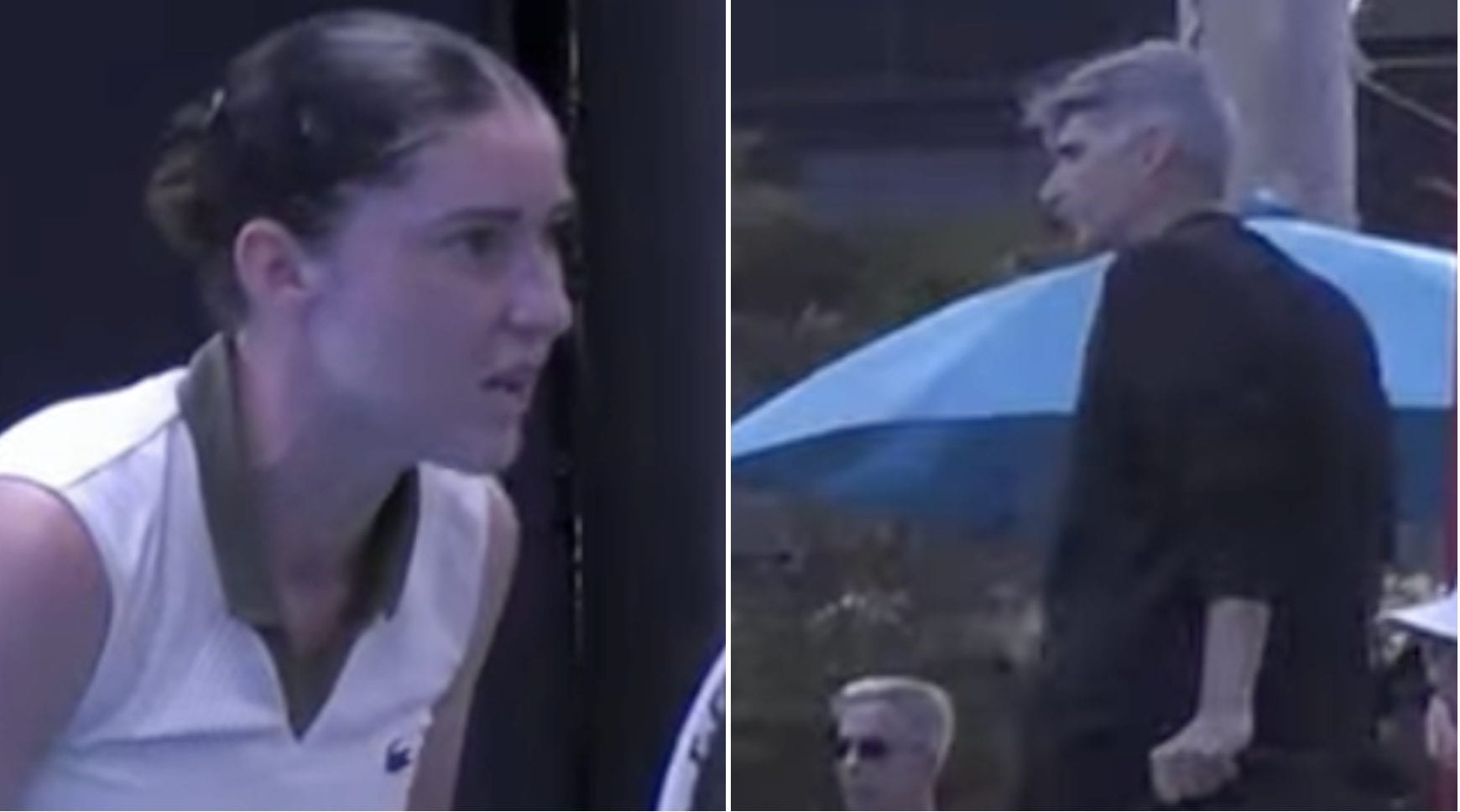 Psicodramma Jacquemot agli Australian Open: accuse al coach, lui se ne va durante il match