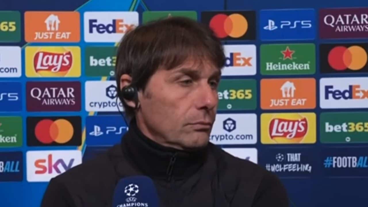Conte nerissimo: "Partita da vincere, punto e basta. Significa che non siamo a livello Champions"