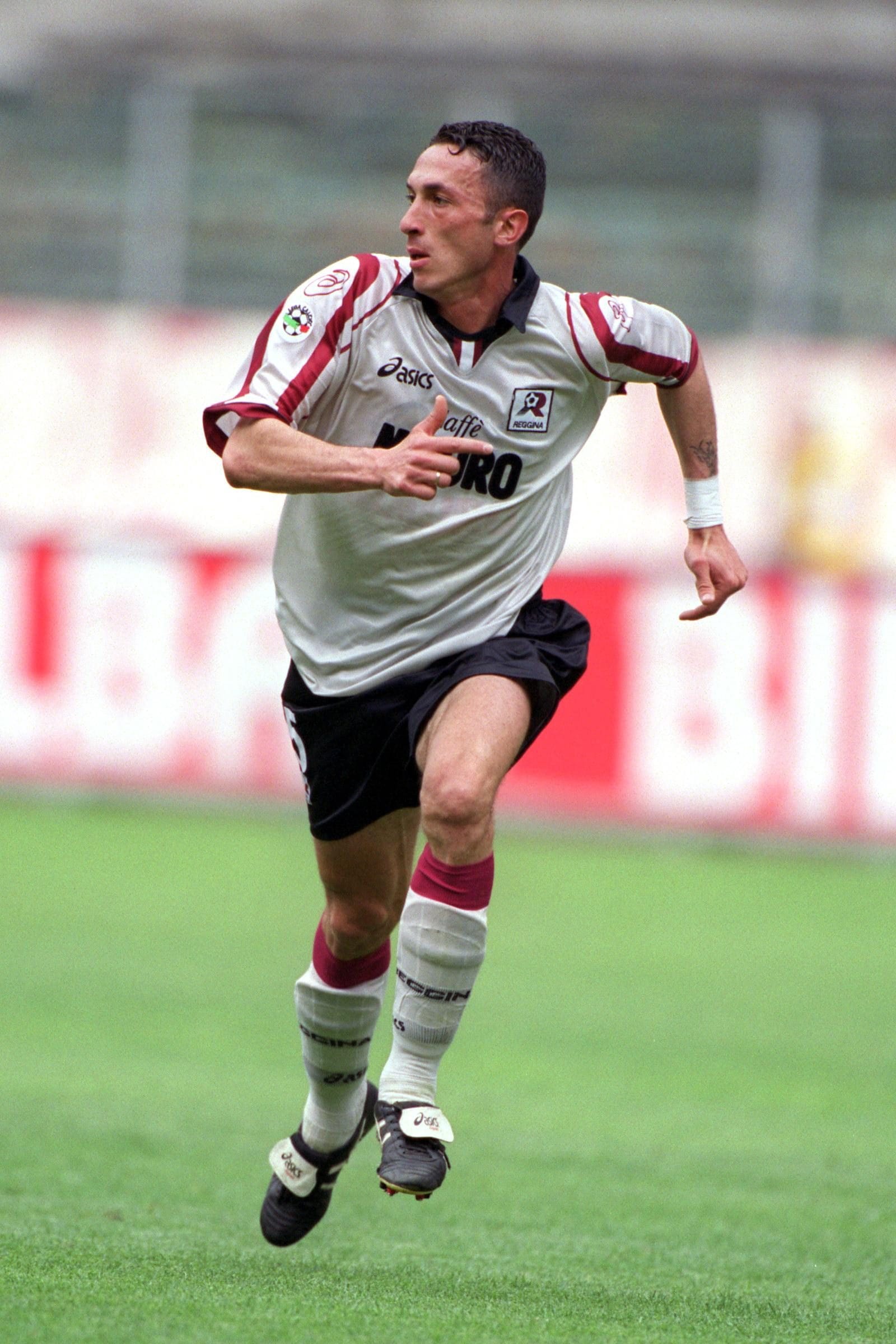 Cirillo in azione con la Reggina.