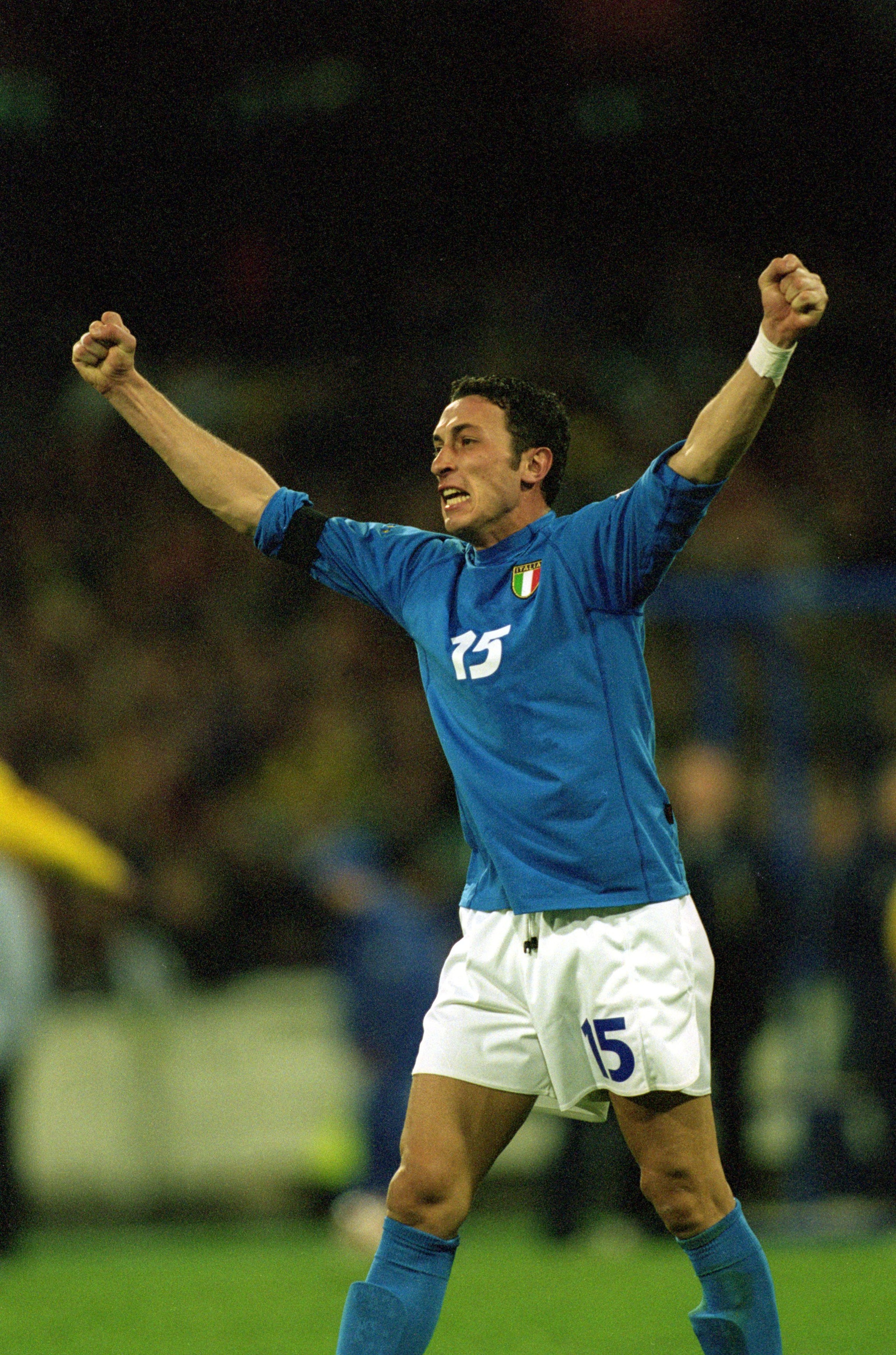 Cirillo con la maglia della Nazionale U21.