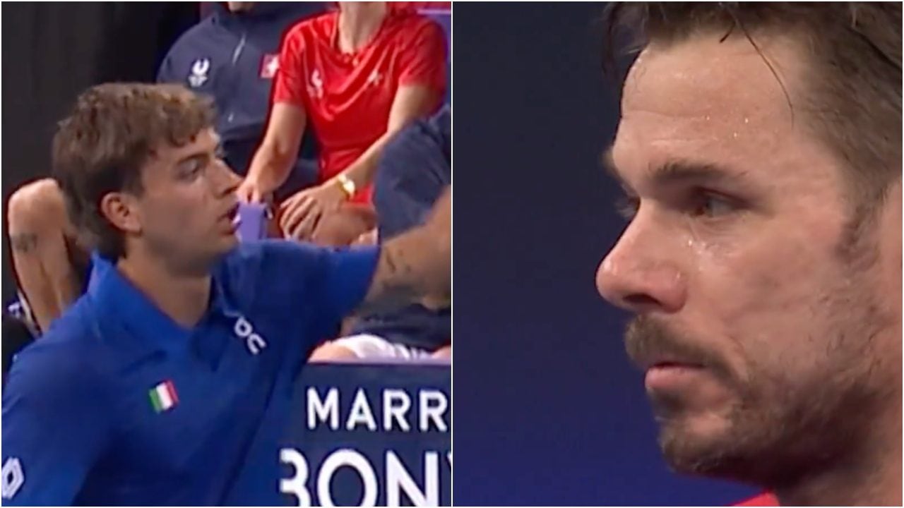 Cobolli perde un punto in un modo bizzarro e si infuria, Wawrinka: "Questa è la regola"