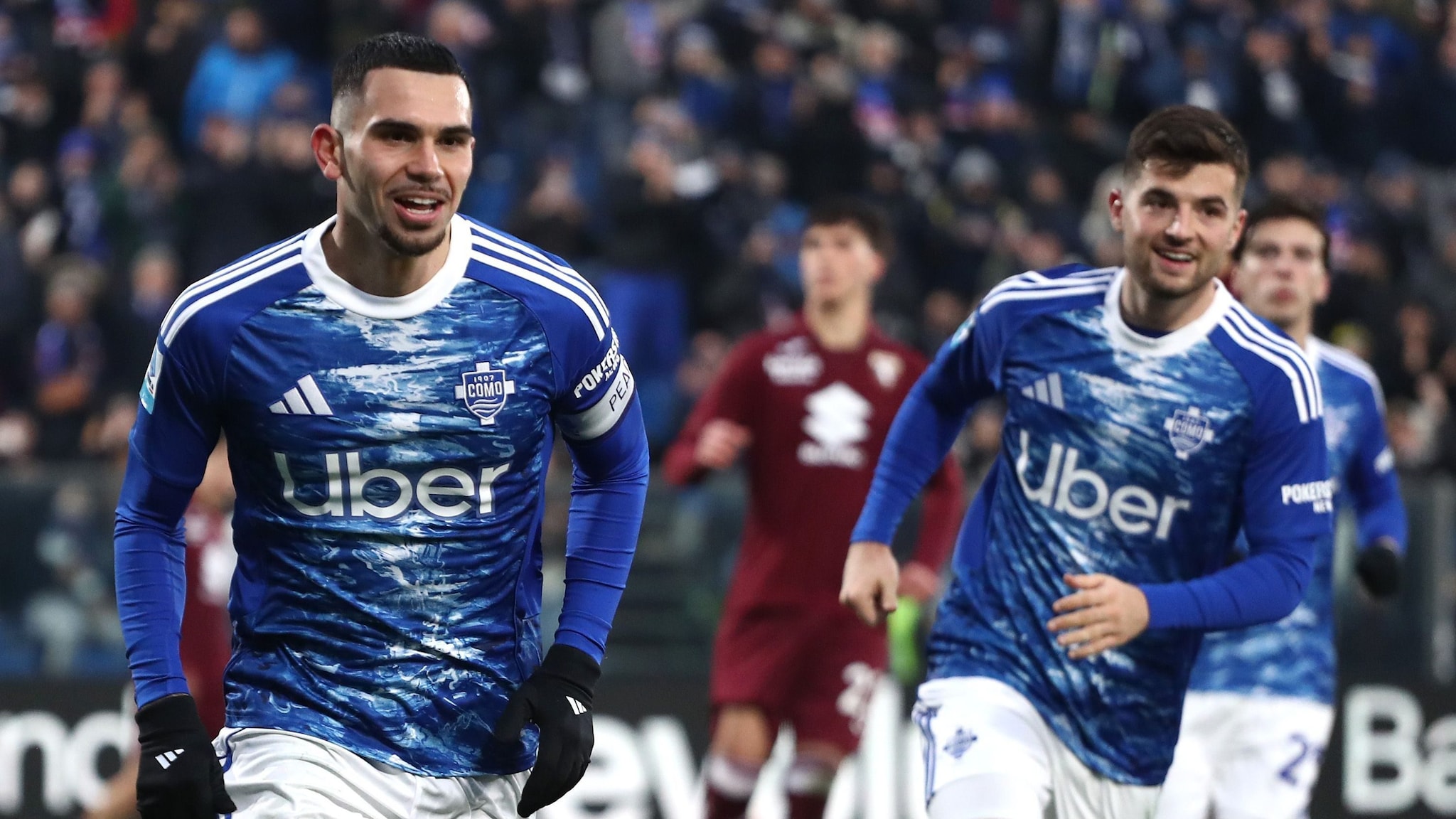 Como straripante col Torino, 6-0 ai granata e sorpasso momentaneo alla Juve: Fabregas può sognare