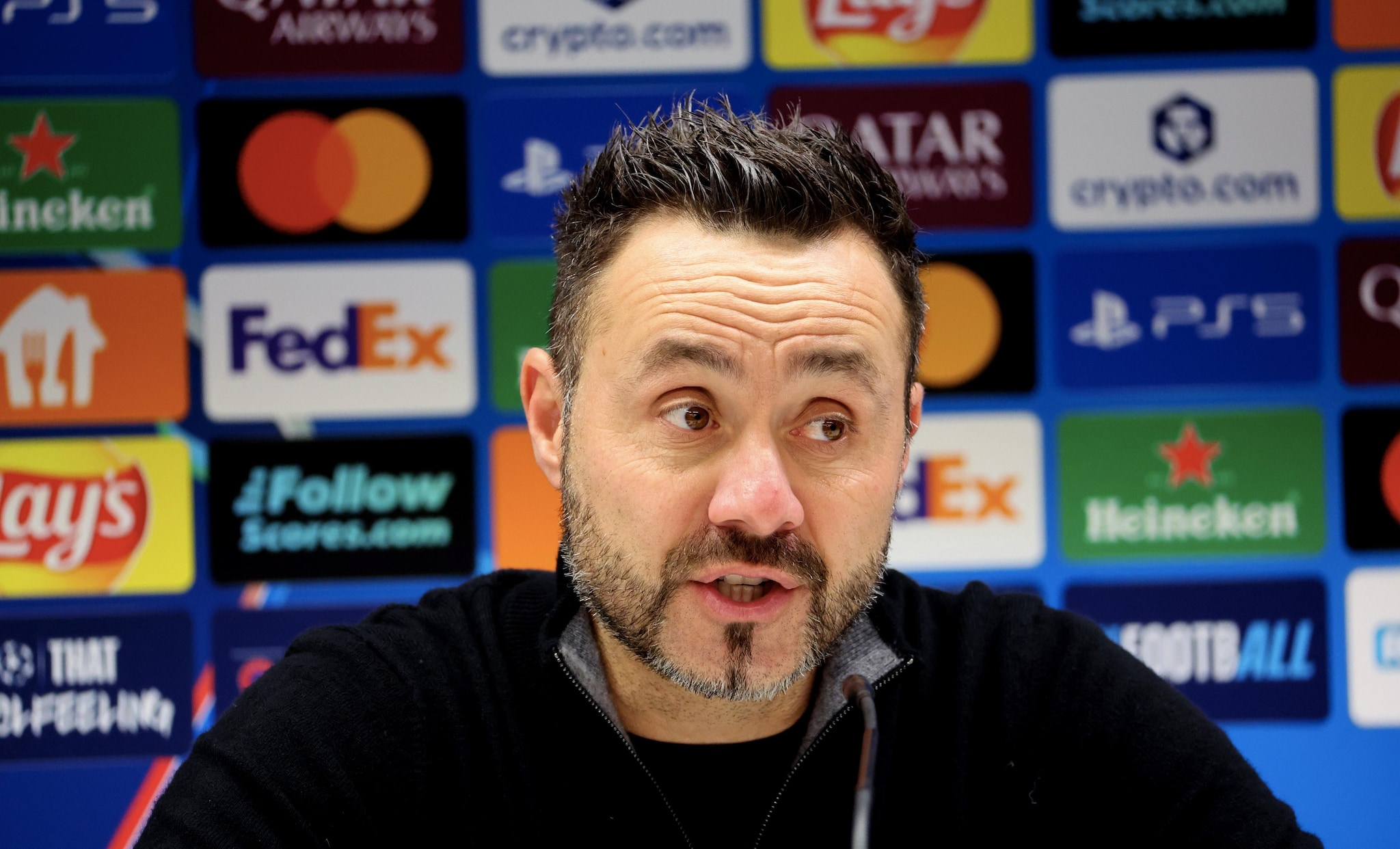 De Zerbi critica la scelta del Kuwait per PSG-OM: "Contrario a questa logica economica"