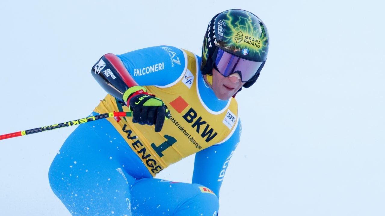 Chi è Giovanni Franzoni, nella storia dello sci azzurro dopo la vittoria in Super G a Wengen