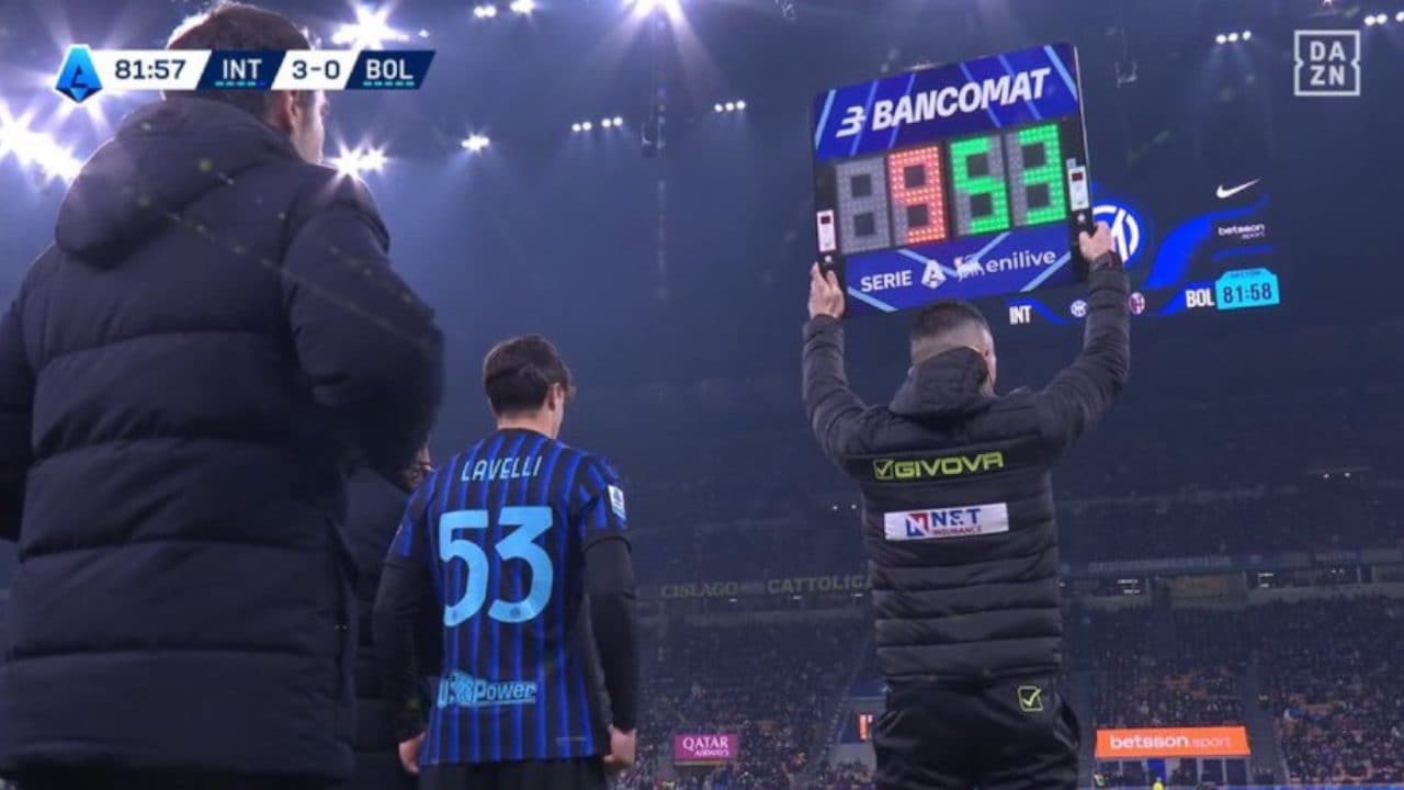 San Siro applaude Matteo Lavelli, il baby "pocho" che Chivu ha fatto esordire contro il Bologna