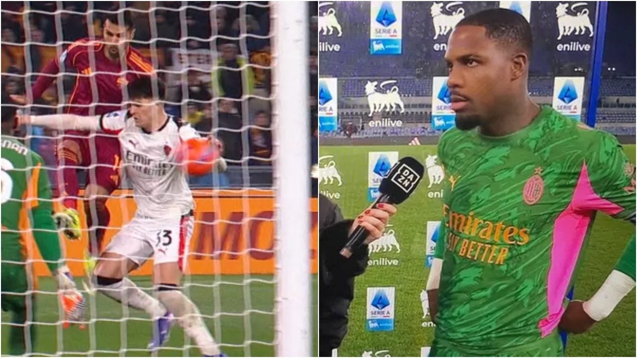 Maignan di fuoco dopo Roma-Milan: "Rigore incommentabile, Bartesaghi deve tagliare le braccia?"