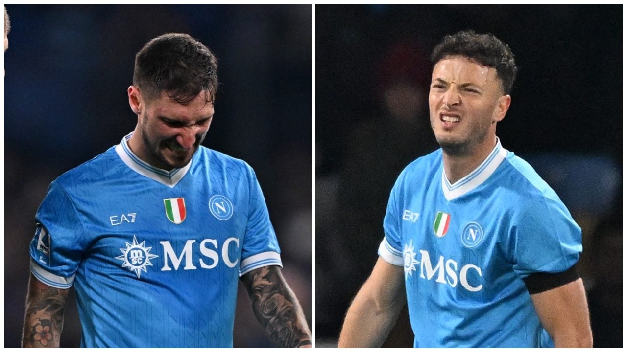 Rrahmani e Politano si aggiungono allo spaventoso elenco di infortunati del Napoli: adesso sono 9