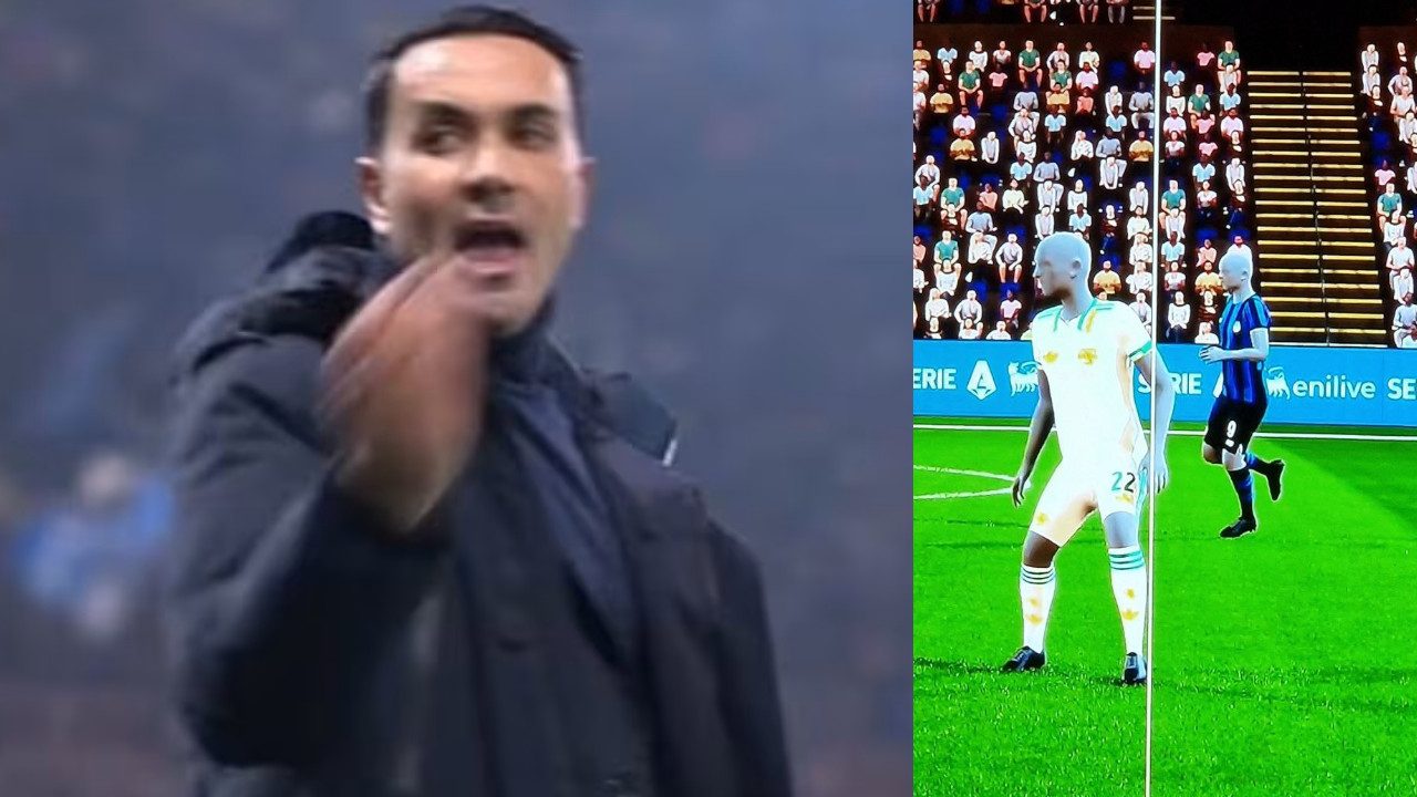 La furia di Palladino alla spiegazione di Fabbri sulla rete annullata a Scamacca: "E' un cinema!"