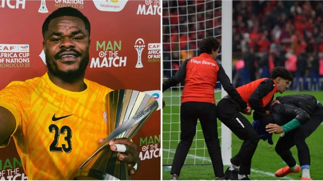 Il portiere della Nigeria prende in giro il Marocco sulla polemica dell'asciugamano: "Asciugatevi le lacrime"