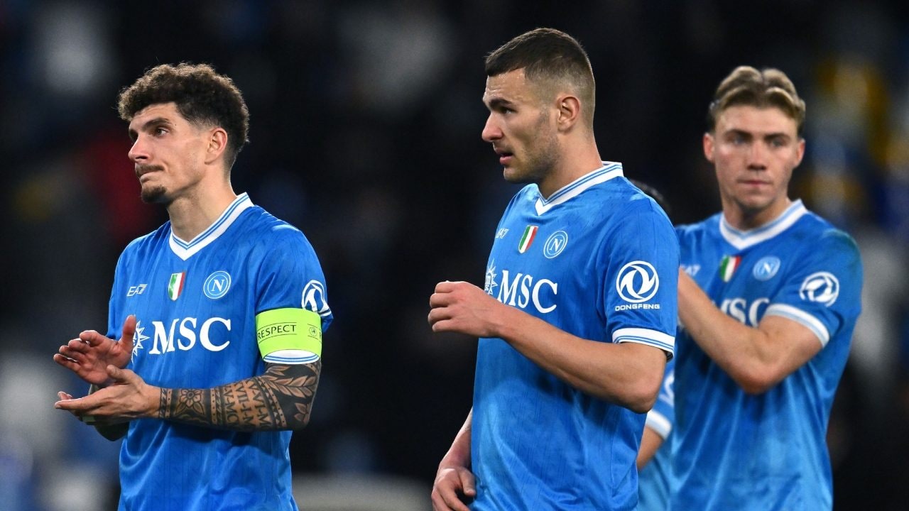 L'Italia è messa male nel ranking Uefa per il 5º posto in Champions dopo l'eliminazione del Napoli