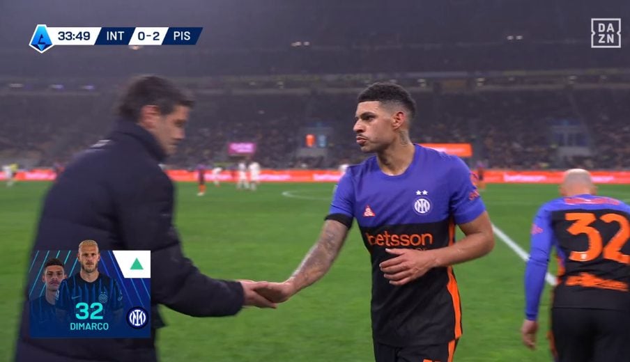 Il saluto tra Cristian Chivu e Luis Henrique: una decisione umanamente difficile