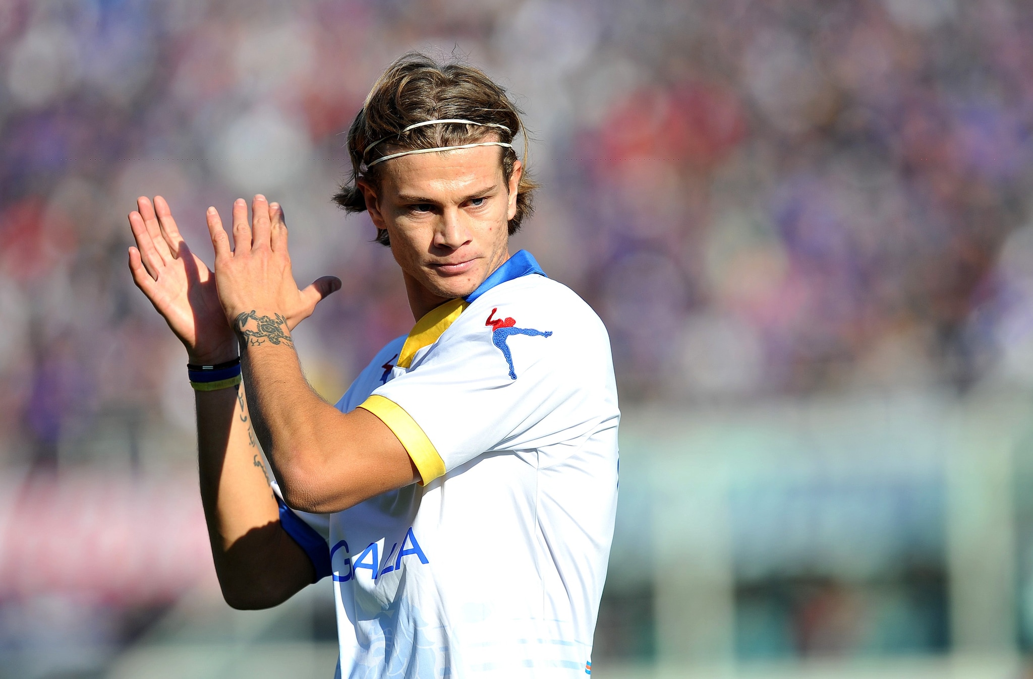 Longo durante il prestito al Frosinone.